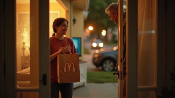 Découvrez comment se faire livrer McDonald's à domicile